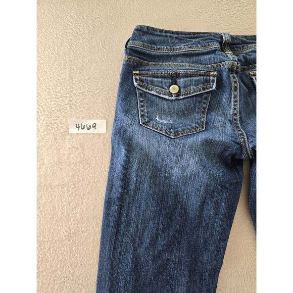 American Eagle Outfitters Blue Straight Leg Jeans - Picture 12 of 13